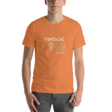 Load image into Gallery viewer, Vintage 1969, April 24th Unisex T-Shirt