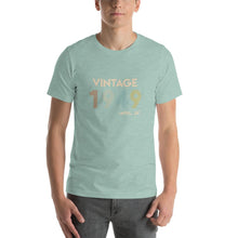 Load image into Gallery viewer, Vintage 1949, April 24th Unisex T-Shirt