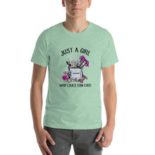 Load image into Gallery viewer, Just a girl who loves Tom Ford Unisex T-Shirt
