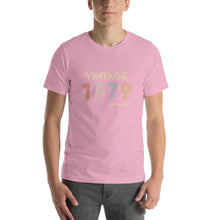 Load image into Gallery viewer, Vintage 1979, April 24th Unisex T-Shirt
